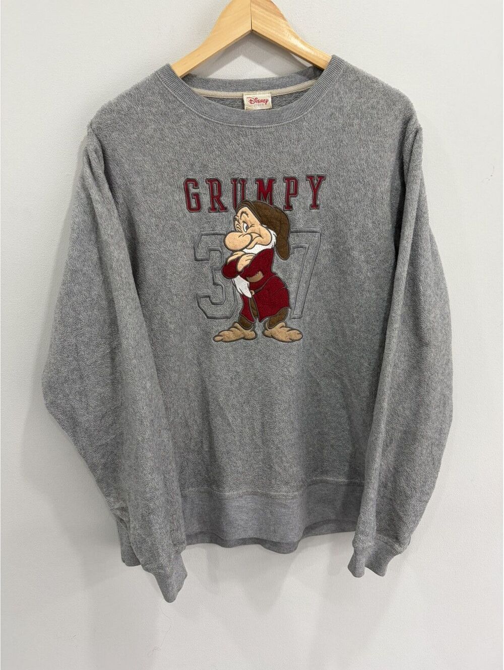 Vintage Grumpy Fleece Sweater crewneck